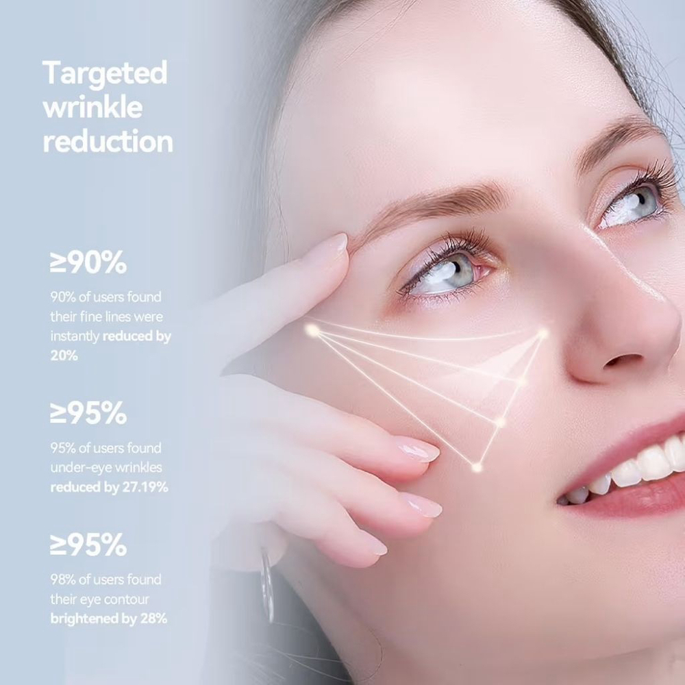 WNP Multi-Peptide Firming Electronic Massaging Eye Cream Firm Brighten Depuff - Picture 9 of 15